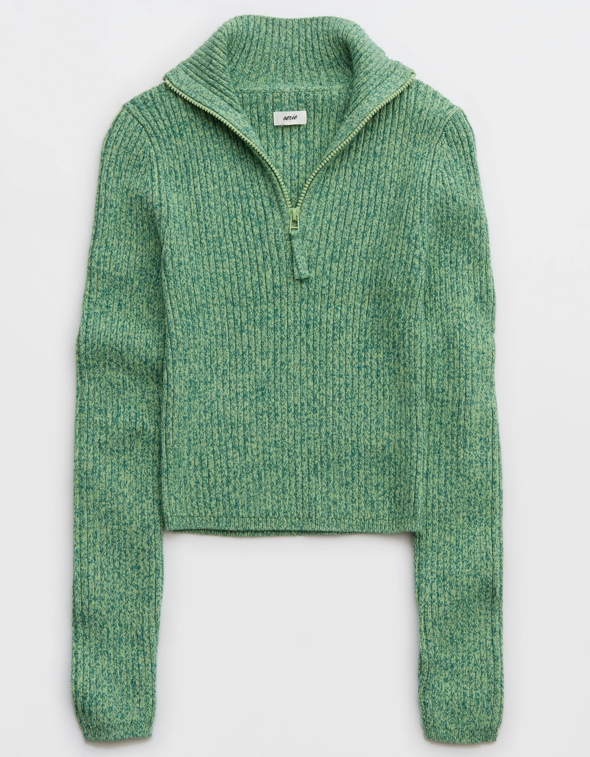 Aerie Late Night Quarter Zip Sweater | Aerie