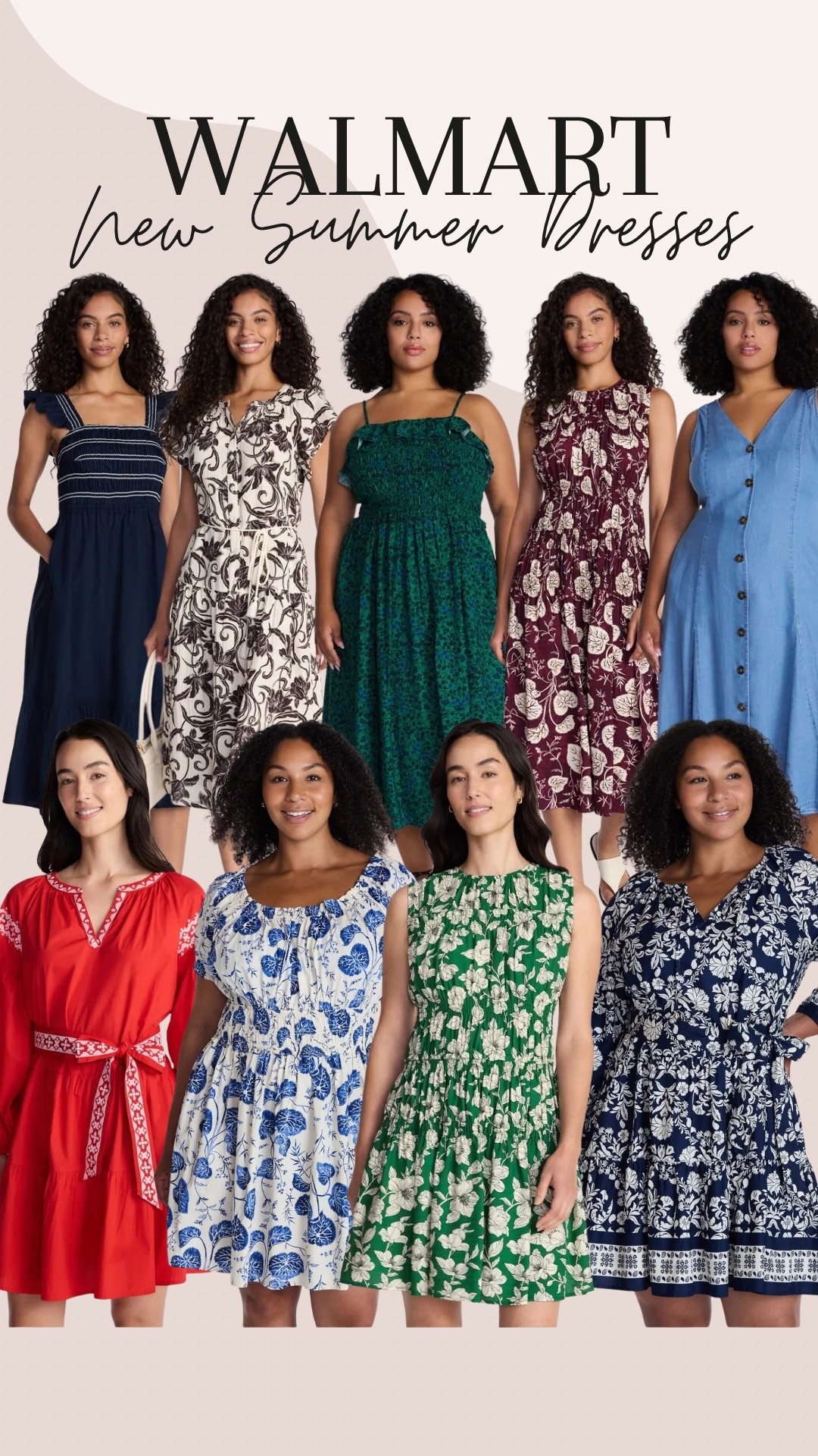 Tons of new summer and early fall dresses just dropped at Walmart. All from the Time & Tru brand and under $35

#LTKPlusSize #LTKootd #LTKSeasonal