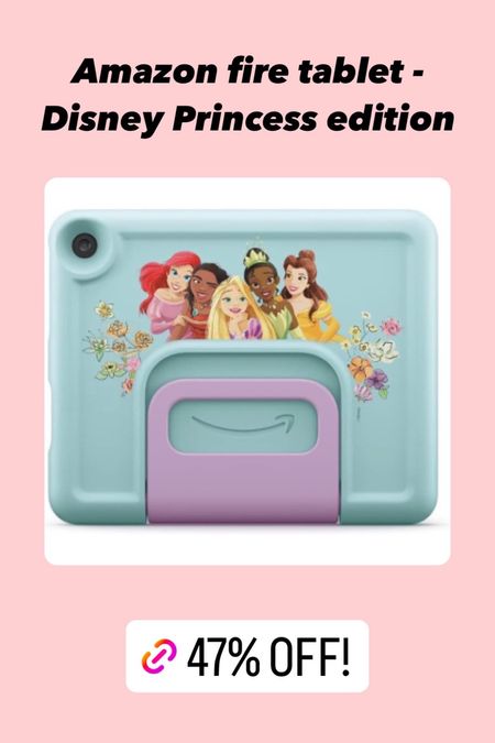 Save 47% on this Disney Princess edition Amazon Fire Tablet, perfect for gifting this holiday season.

#LTKkids #LTKGiftGuide #LTKxPrime
