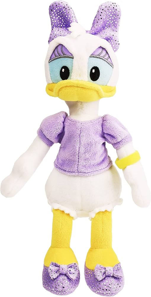Disney Junior Mickey Mouse Small Plushie Stuffed Animal Daisy Duck, Kids Toys for Ages 2 Up by Ju... | Amazon (US)