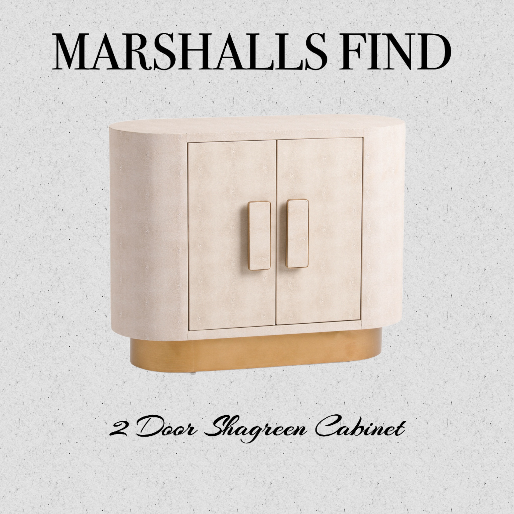 2 Door Shagreen Cabinet

#LTKhome #LTKU