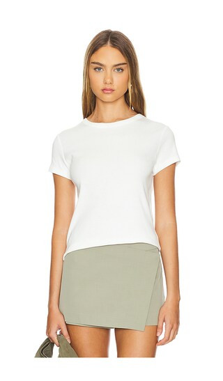 Organic Cotton Baby Tee in White | Revolve Clothing (Global)