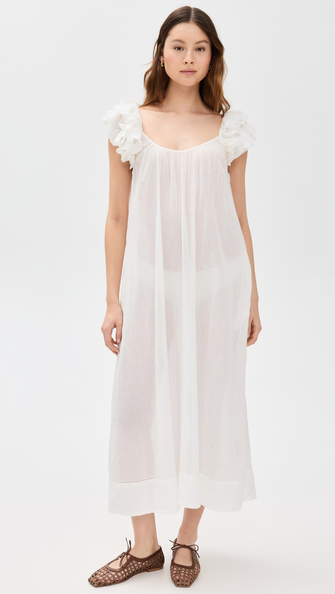 The Ruffle Coverup | Shopbop