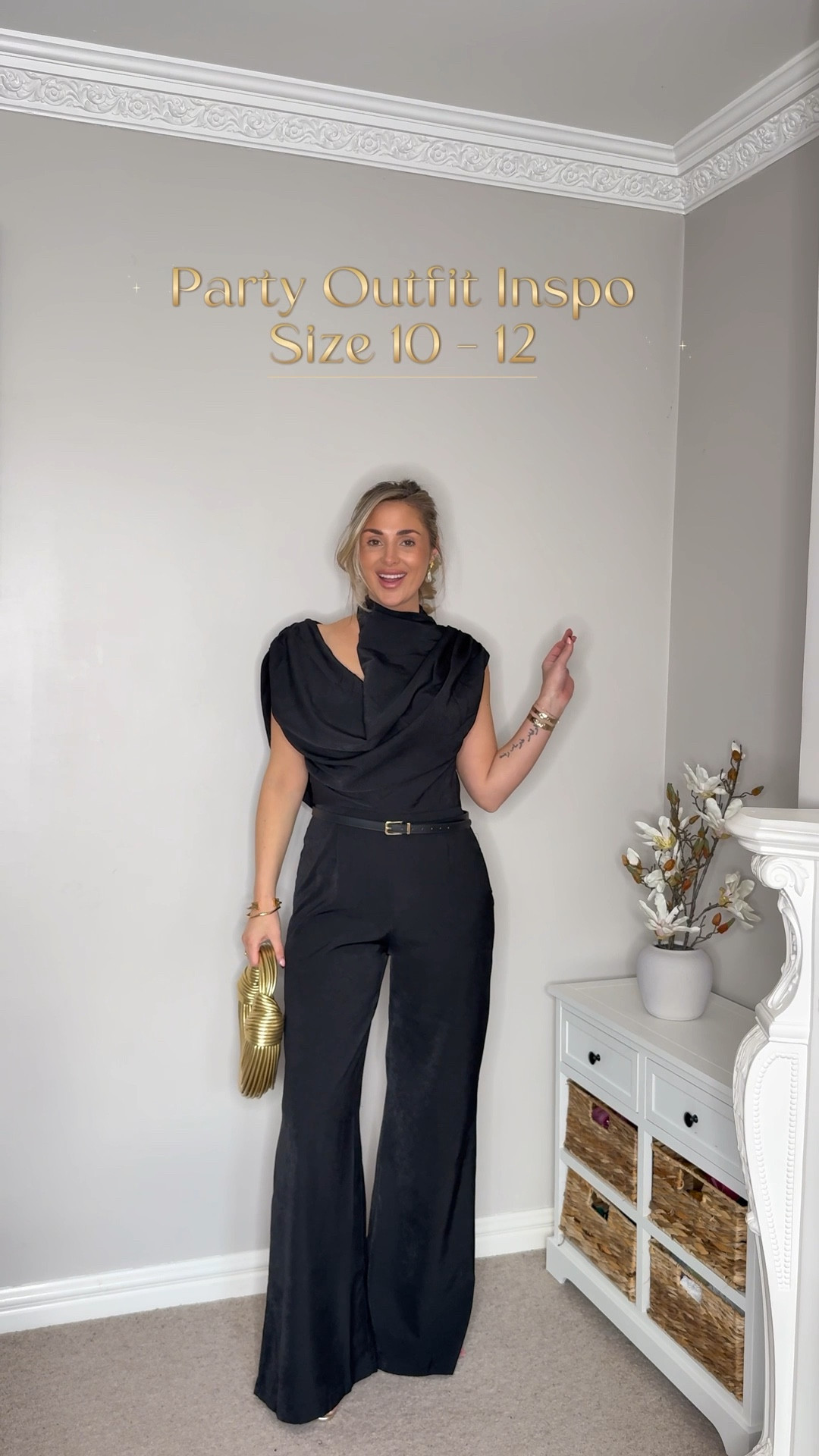 Christmas party, jumpsuit, party outfit, festive, black jumpsuit, Zara, asos, plt

#LTKpartywear #LTKuk #LTKmidsize