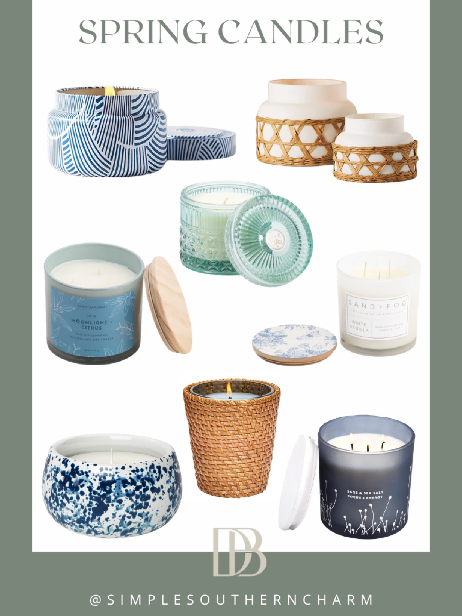 Embrace the scents of spring with these delightful candles!  #SpringScents #FreshFragrance #CandleObsessed #HomeDecor #SpringVibes



#LTKhome