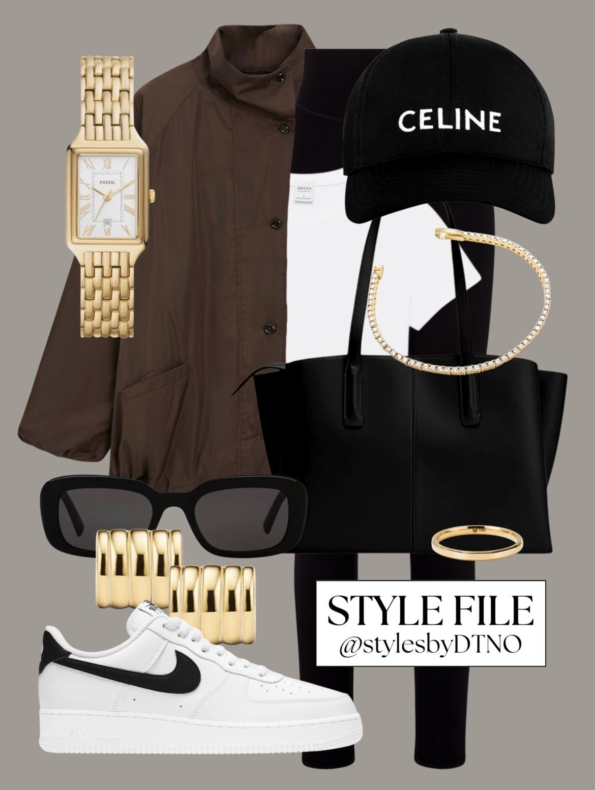 Styling a mole brown Massimo Dutti puffer jacket with black high waisted leggings, white Nike Air Force 1 ‘07 sneakers, a Freja vegan leather tote bag, and a Celine baseball cap (affordable alternatives are listed below)

Tags: Spring Outfit, Minimalist Fashion, OOTD, What To Wear, Elevated Casual, Neutral Fashion, Capsule Wardrobe 2026, Look For Less, Outfit Inspo, Style Guide, Effortless Chic, High Street Fashion, Quiet Luxury Style, Everyday Outfit,

#LTKootd #LTKSeasonal #LTKSaleAlert