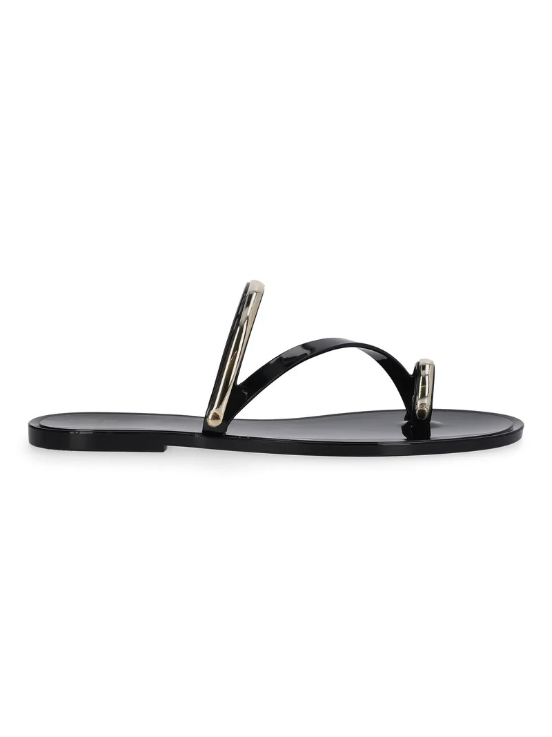 Madden NYC Women's Toe Ring Jelly Slide Sandals | Walmart (US)