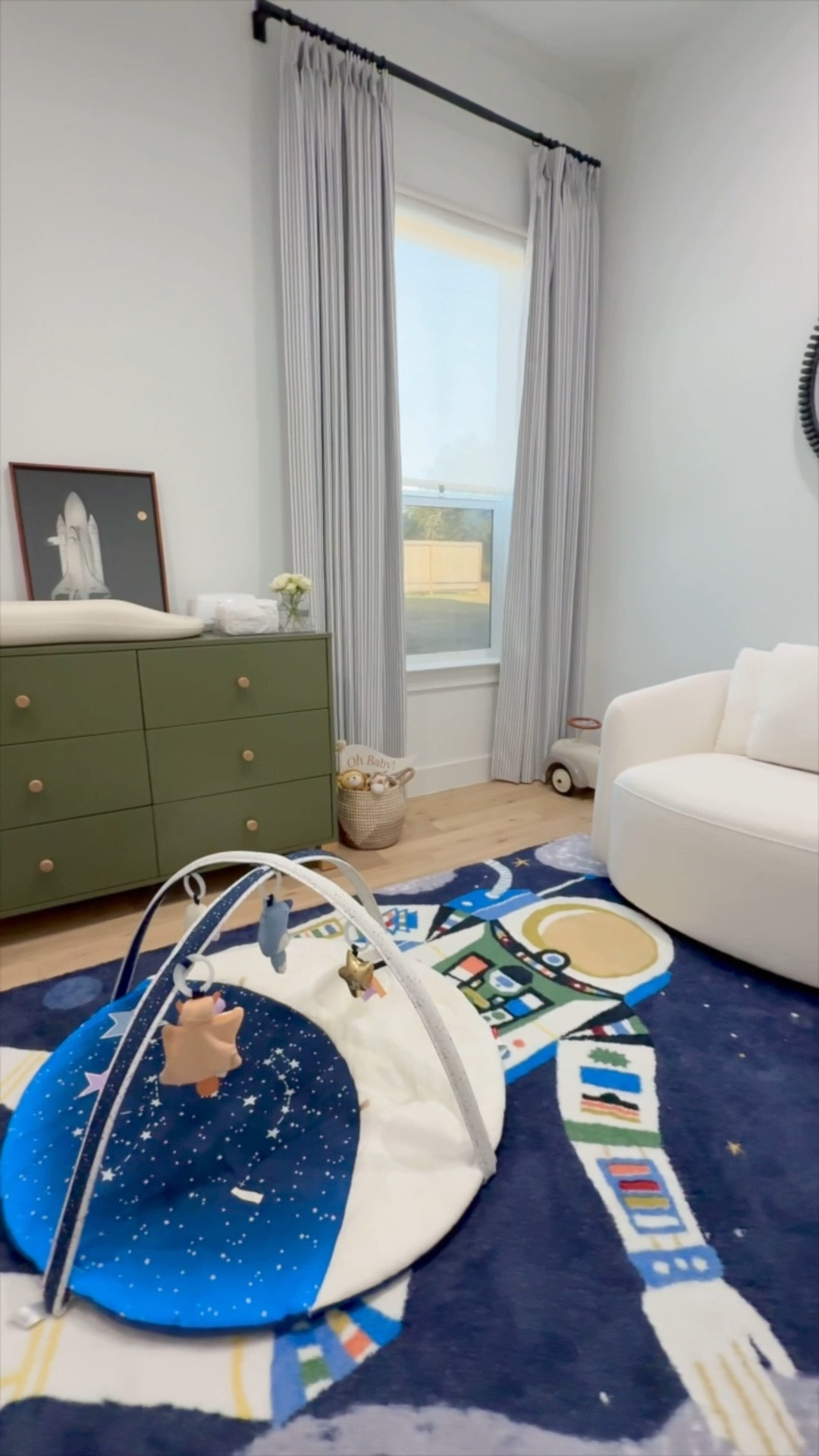 Set Up My Baby Room With Me || Liz Linen Drape Curtains | Color: Sailor - BB-P3-Sailor | TWOPAGES x Britt Bengoechea Collection #TwoPages 

#LTKHome #LTKmomlife #LTKBaby