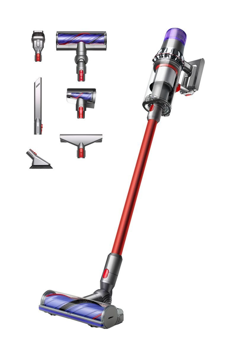 Dyson V11 Extra Cordless Stick Vacuum Cleaner (Nickel/Red) | Amazon (UK)