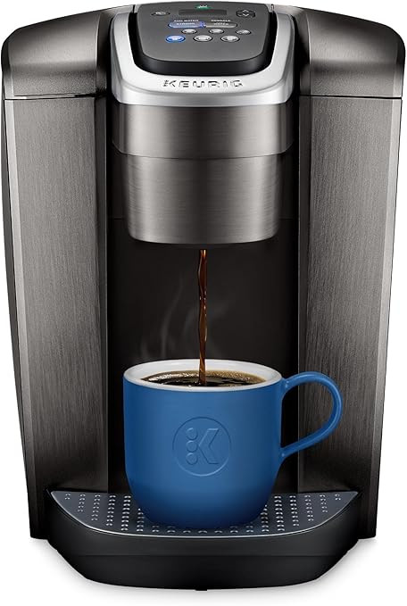 Keurig K-Elite Single-Serve K-Cup Pod Coffee Maker, Brushed Slate, 12 oz. Brew Size | Amazon (US)