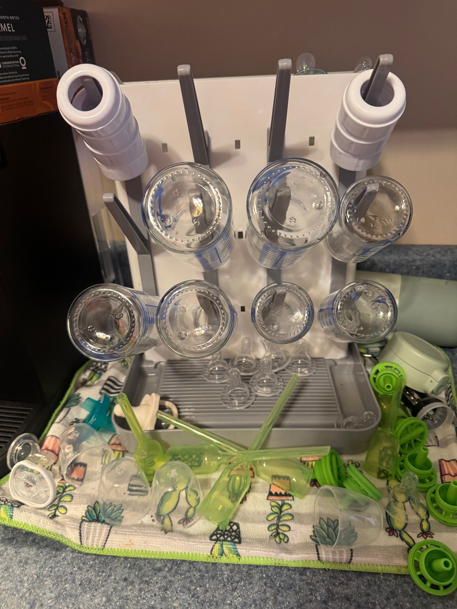 Drying rack for babies bottles! 

#LTKBaby #LTKSaleAlert