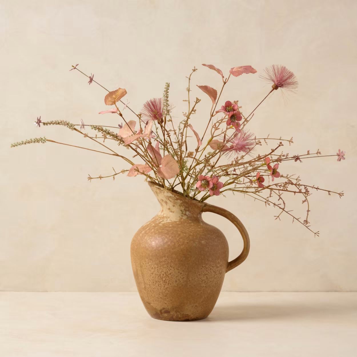Reactive Glaze Pitcher Vase | Magnolia