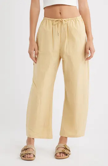 Pistola Theo Cotton Drawstring Pants | Nordstrom | Nordstrom