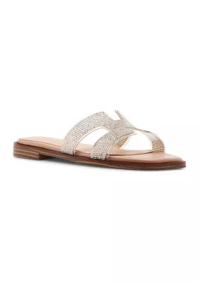 Madden Girl Women's Hailey Rhinestone H-Band Sandals | Belk