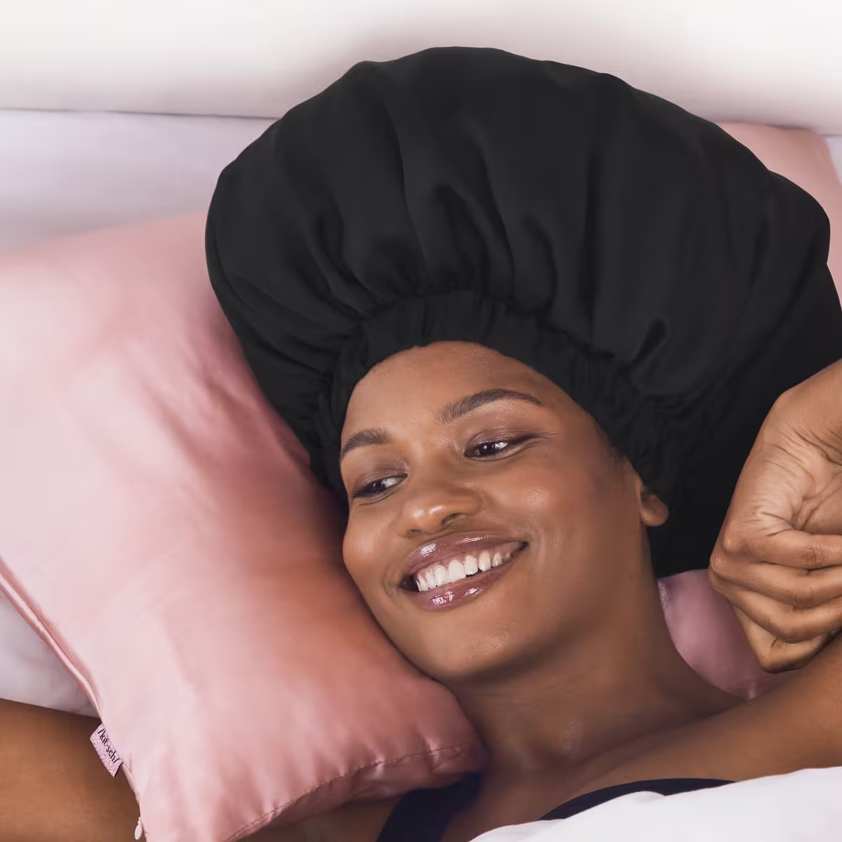 KitschBlack Satin Sleep Bonnet | Ulta