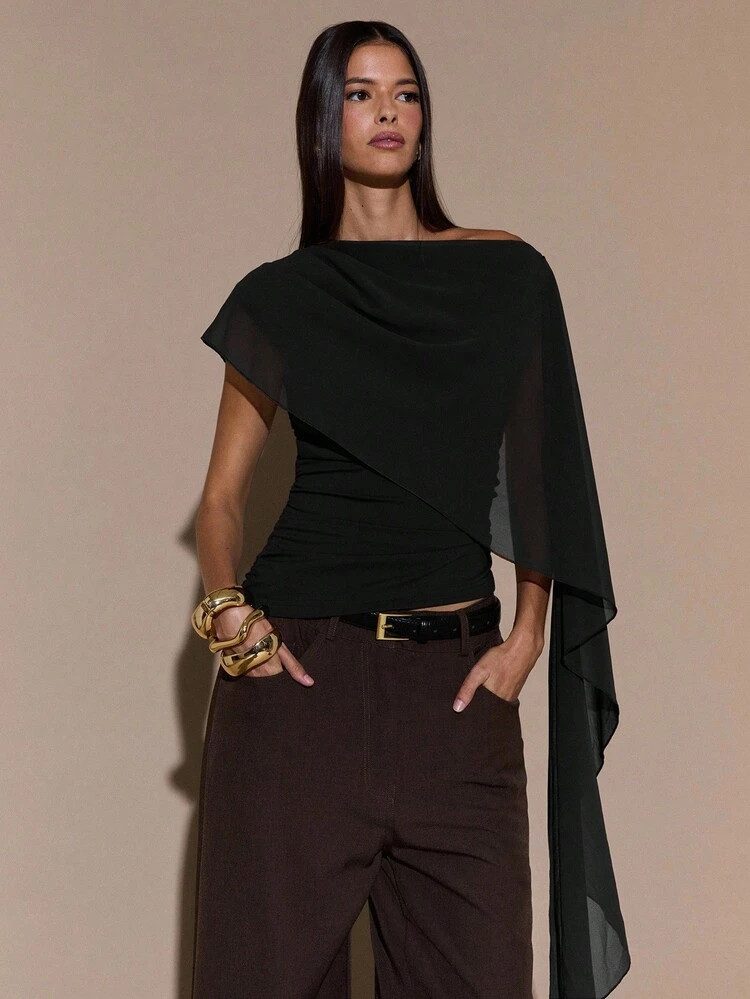 Off shoulders top | SHEIN