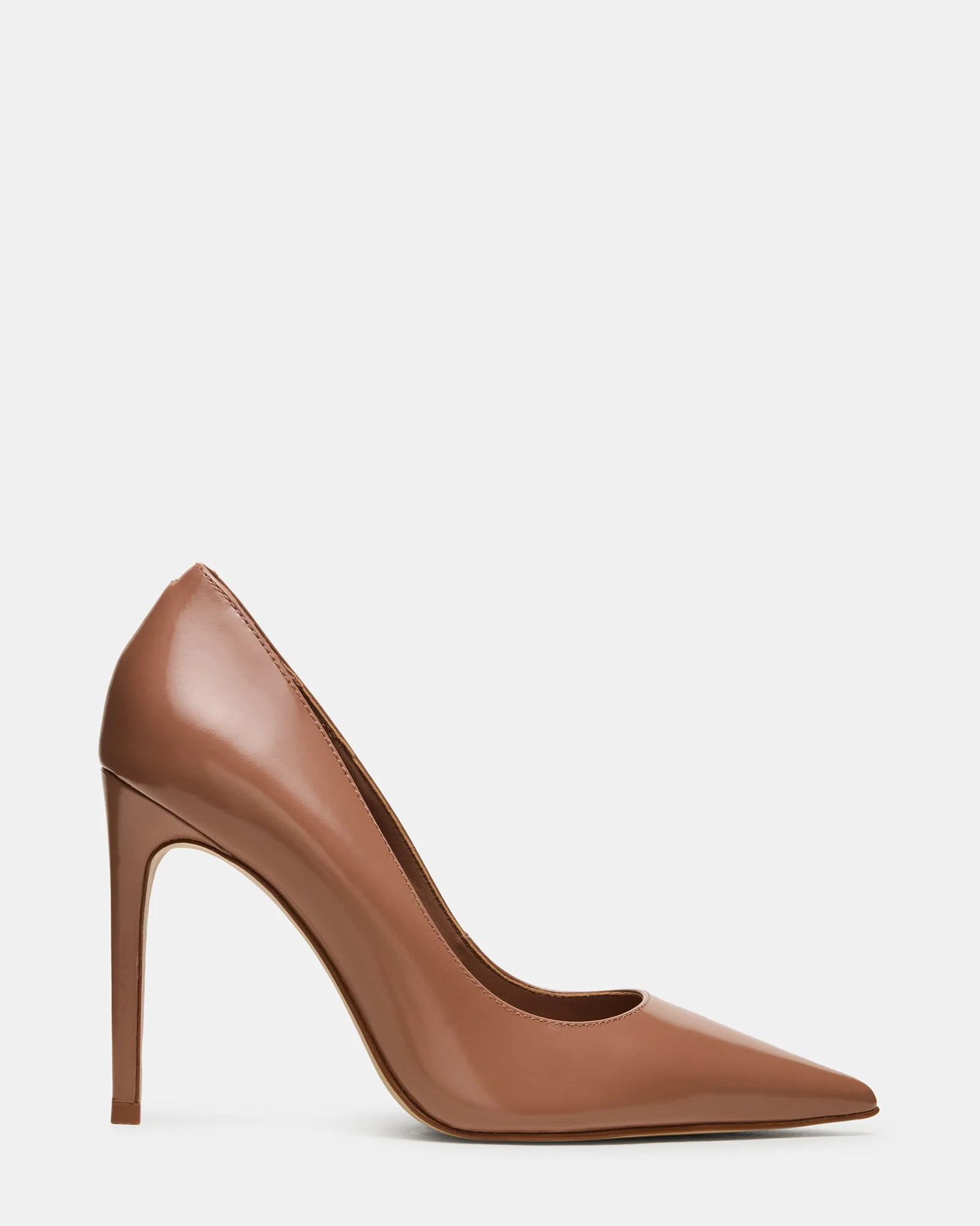 NOIR Mocha Pointed-Toe Stiletto Pump Women's Heels | Steve Madden (US)