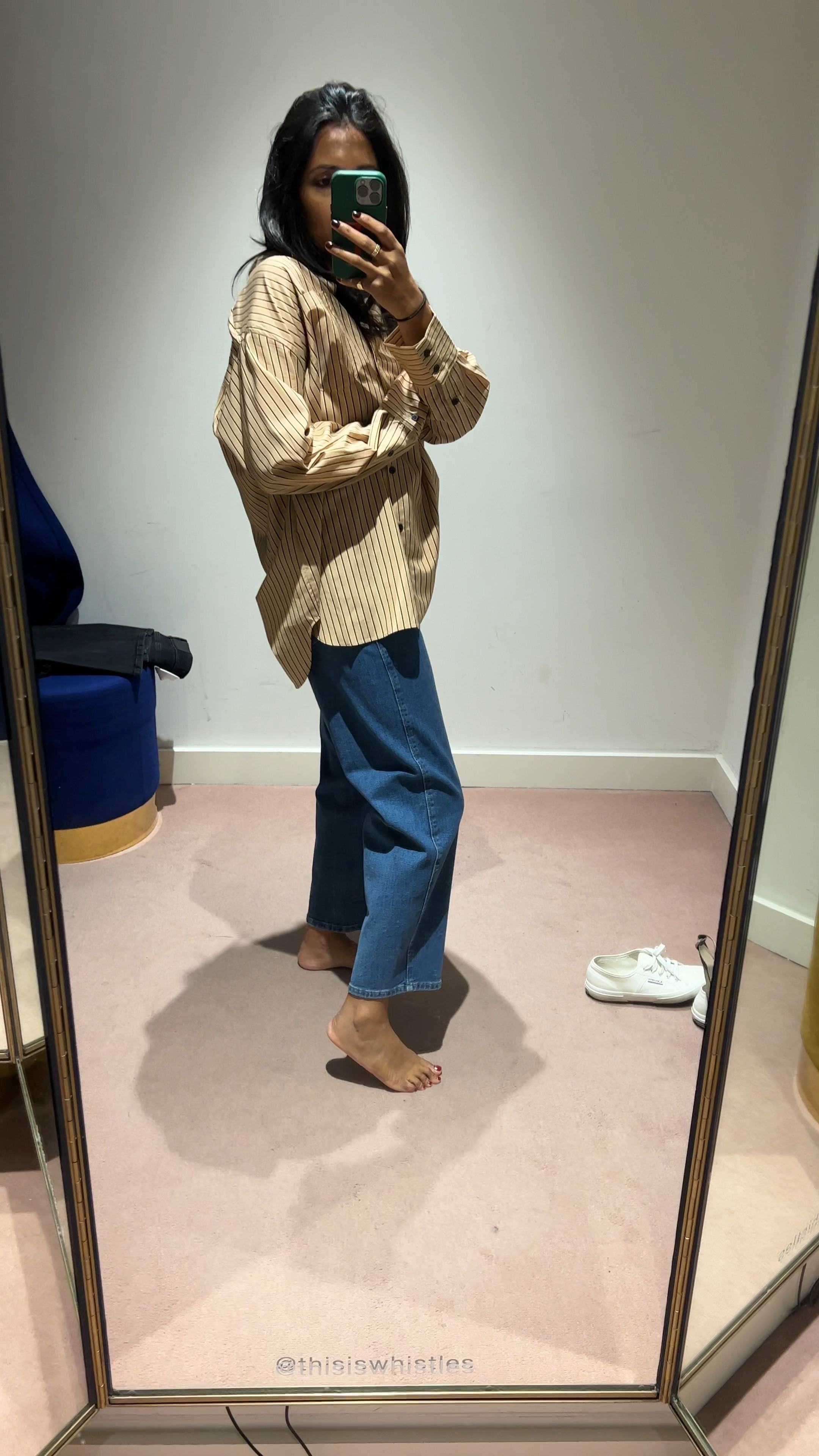 Shirt and jeans 