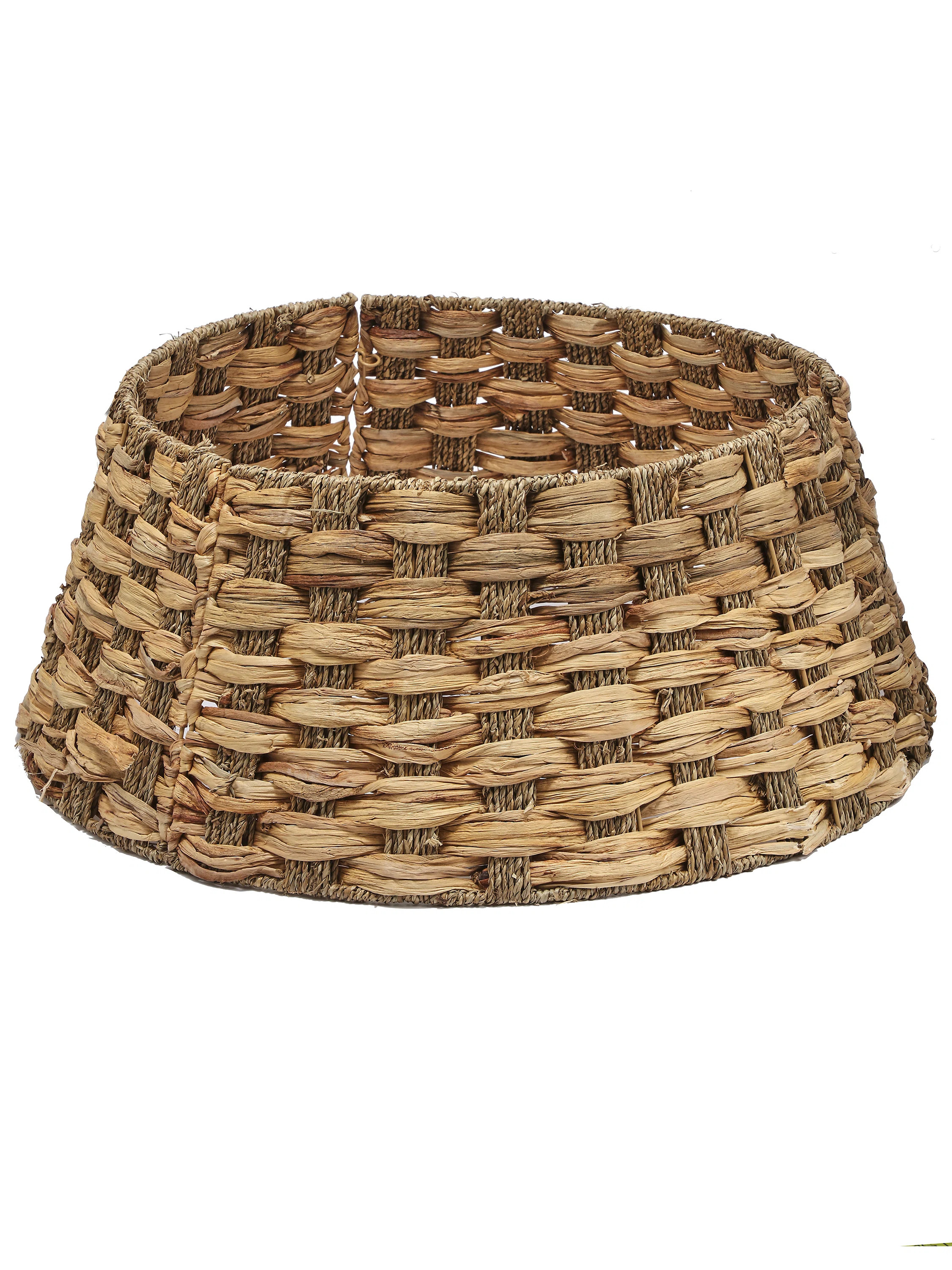 Plastic Weave & Metal Christmas Tree Base Collar | Wayfair North America