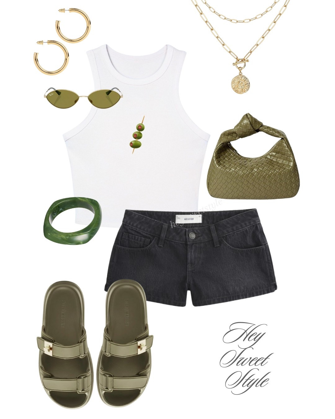 TINI TIME 🍸🖤

• 10 Casual Summer Outfit Ideas • 
🫒🤍☀️


#LTKFindsUnder50 #LTKFindsUnder100