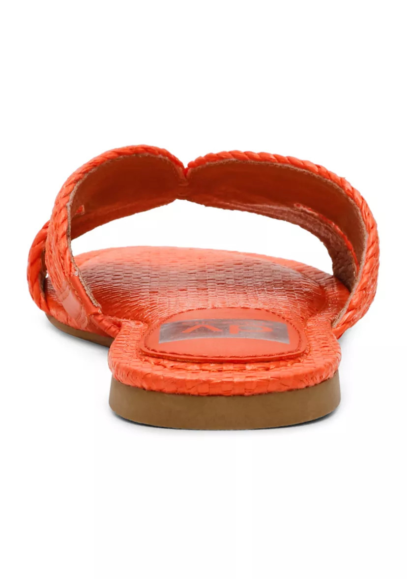Geeya Woven Flat Sandals | Belk