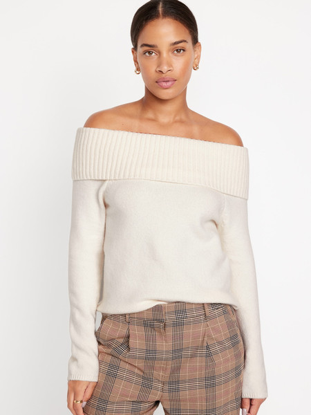 SoSoft Off-the-Shoulder Sweater for Women | Old Navy (US)