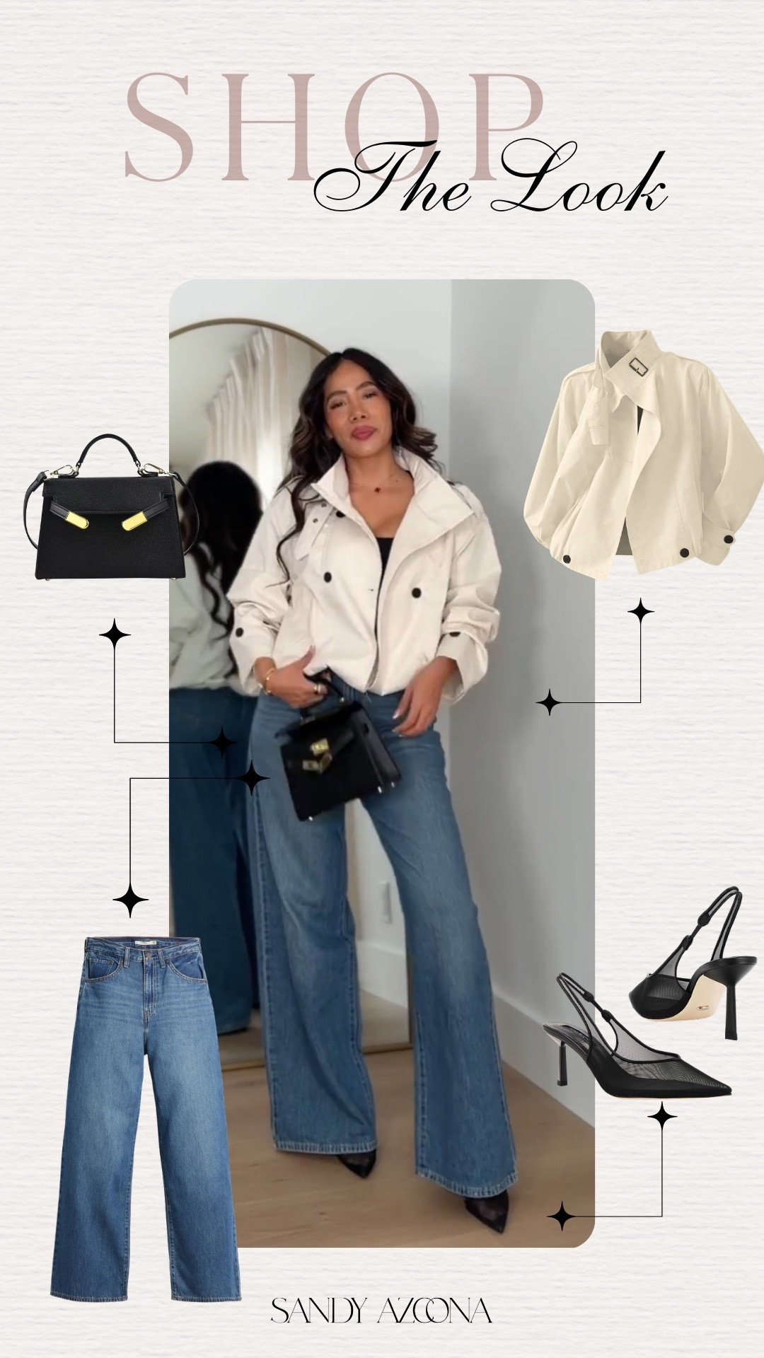 Shop the look! Loving these jeans! 
Wearing size 25 