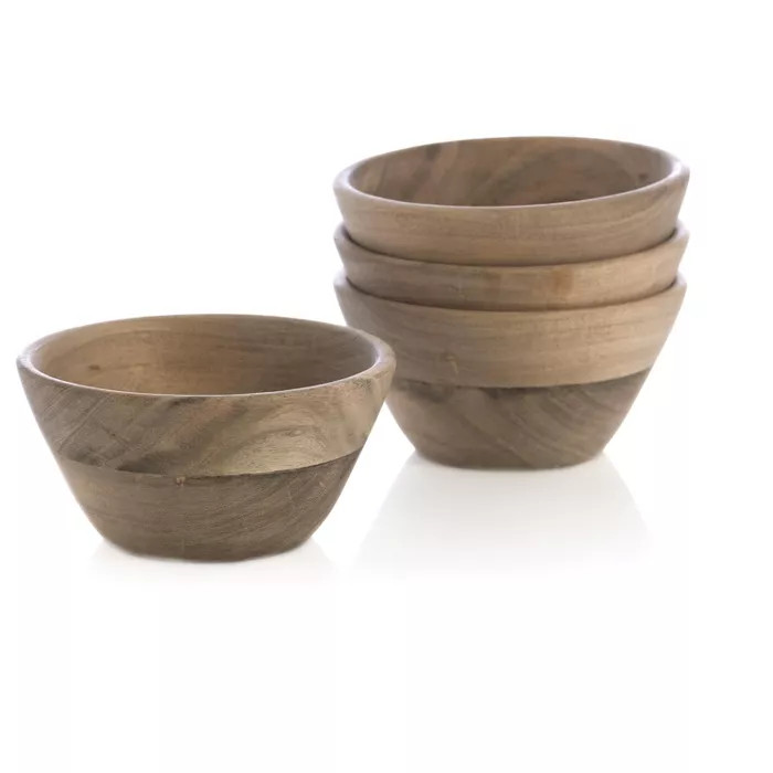 Set Of 4 Montana Bowls  - Brown - Shiraleah | Target