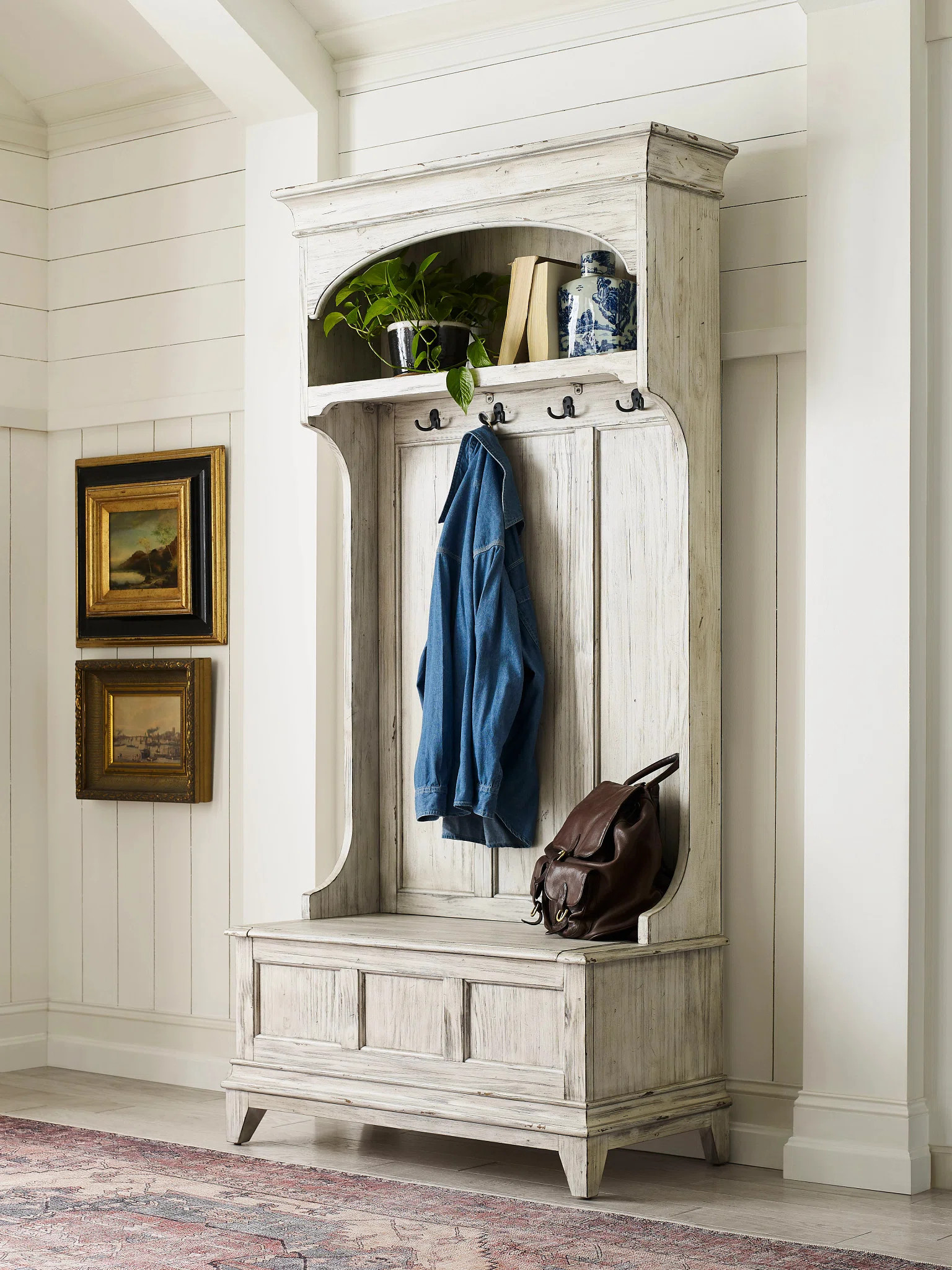 Hall Tree 39.5'' Wide with Bench | Wayfair North America