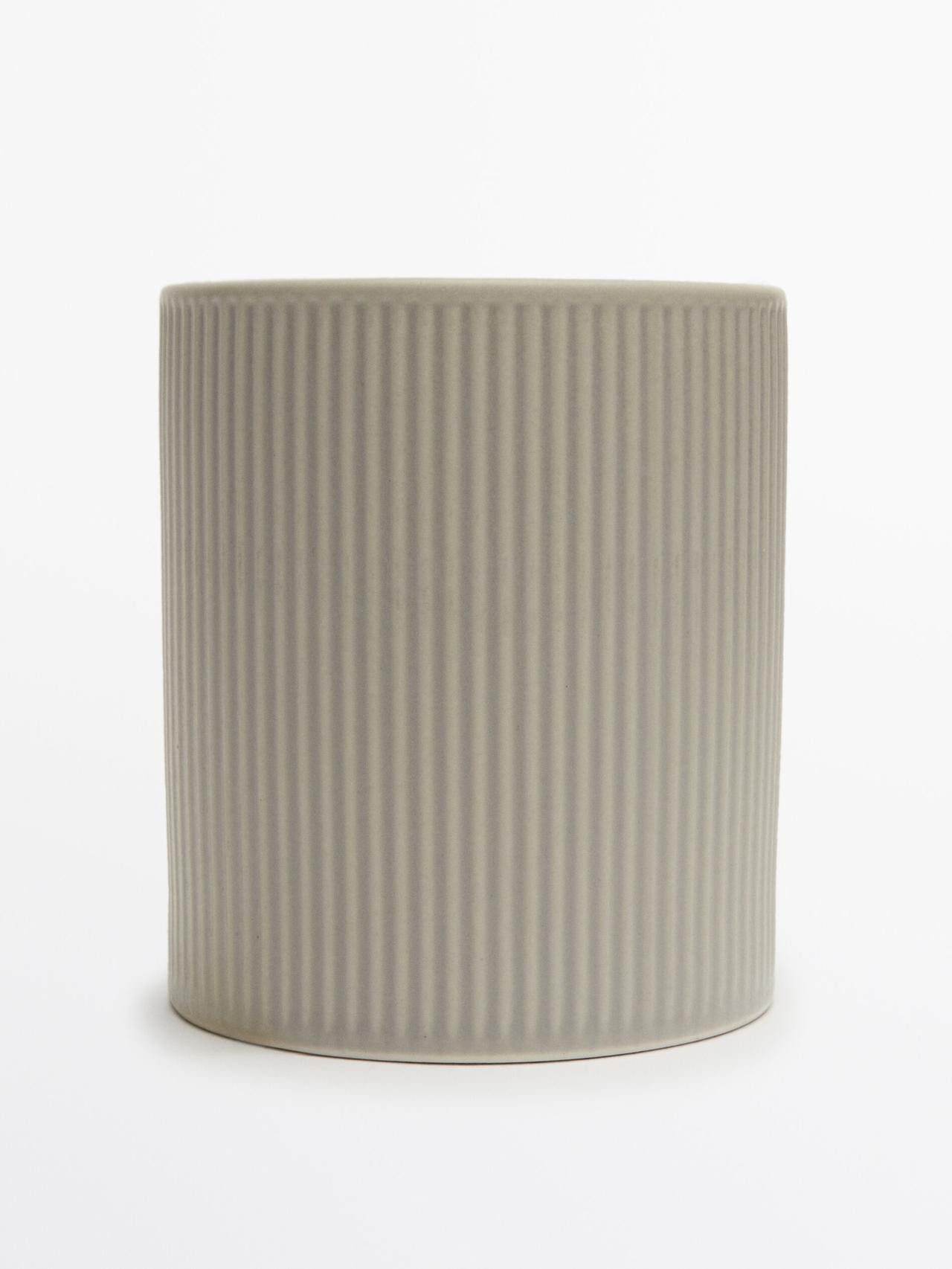Oat & White Flowers scented candle (280 g) | Massimo Dutti US