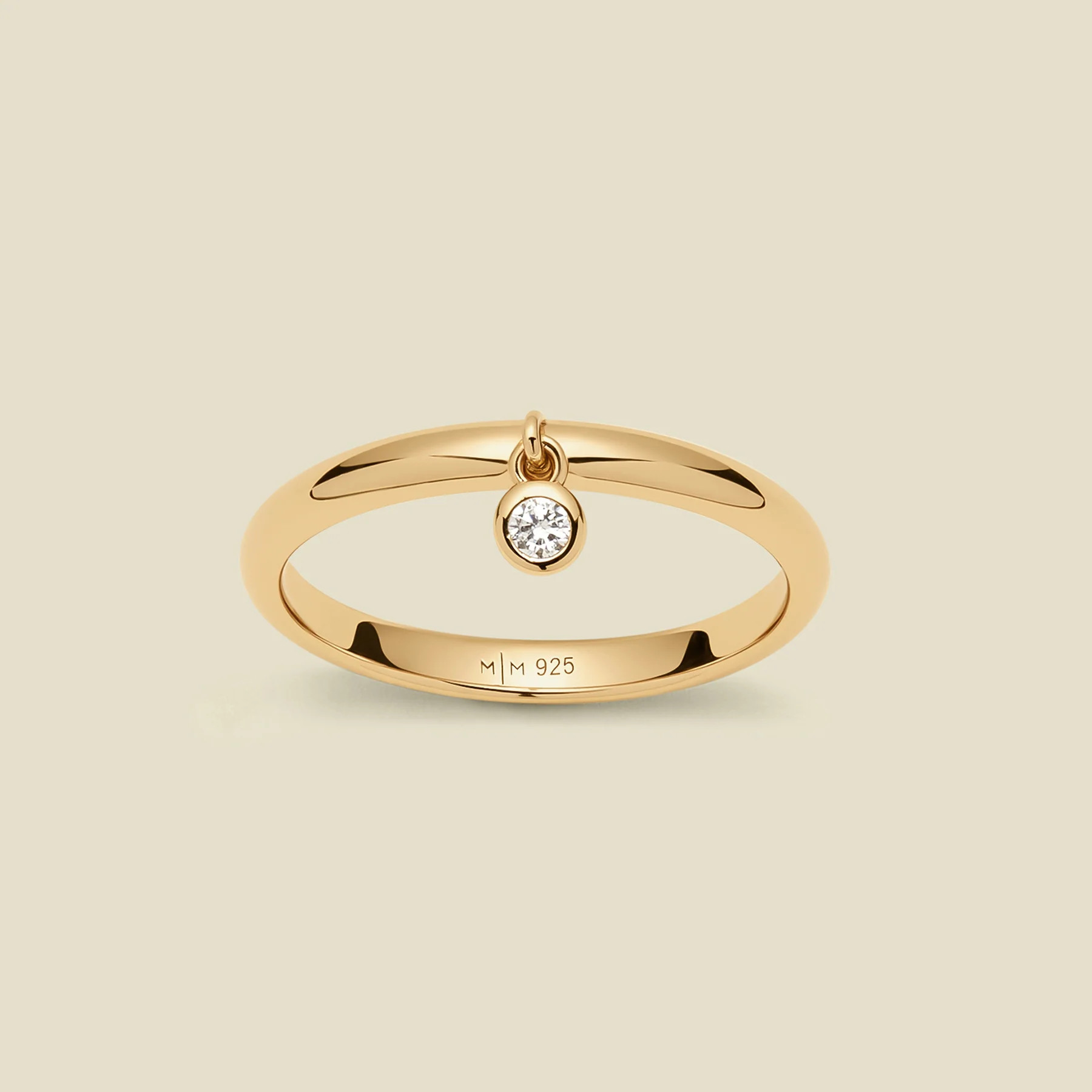 CZ Poppy Drop Ring | Made By Mary | Made By Mary | Made By Mary