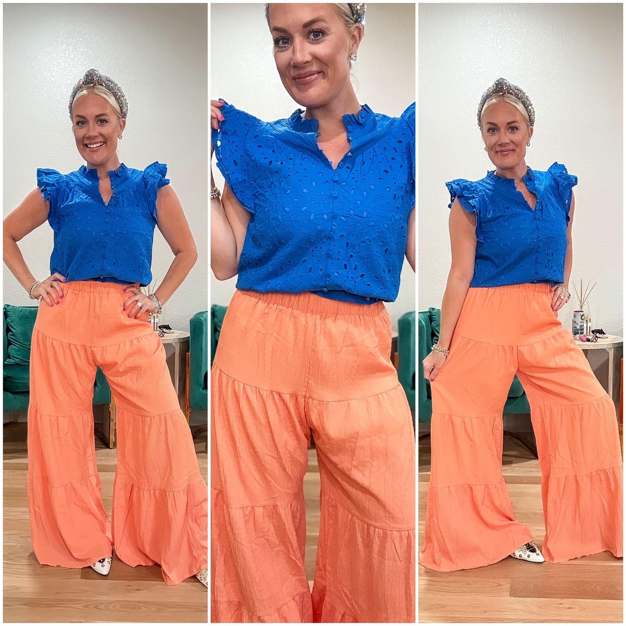 Teacher back to school outfit inspo 
Top / size small , pants / medium 

#LTKMidsize #LTKFindsUnder50 #LTKStyleTip