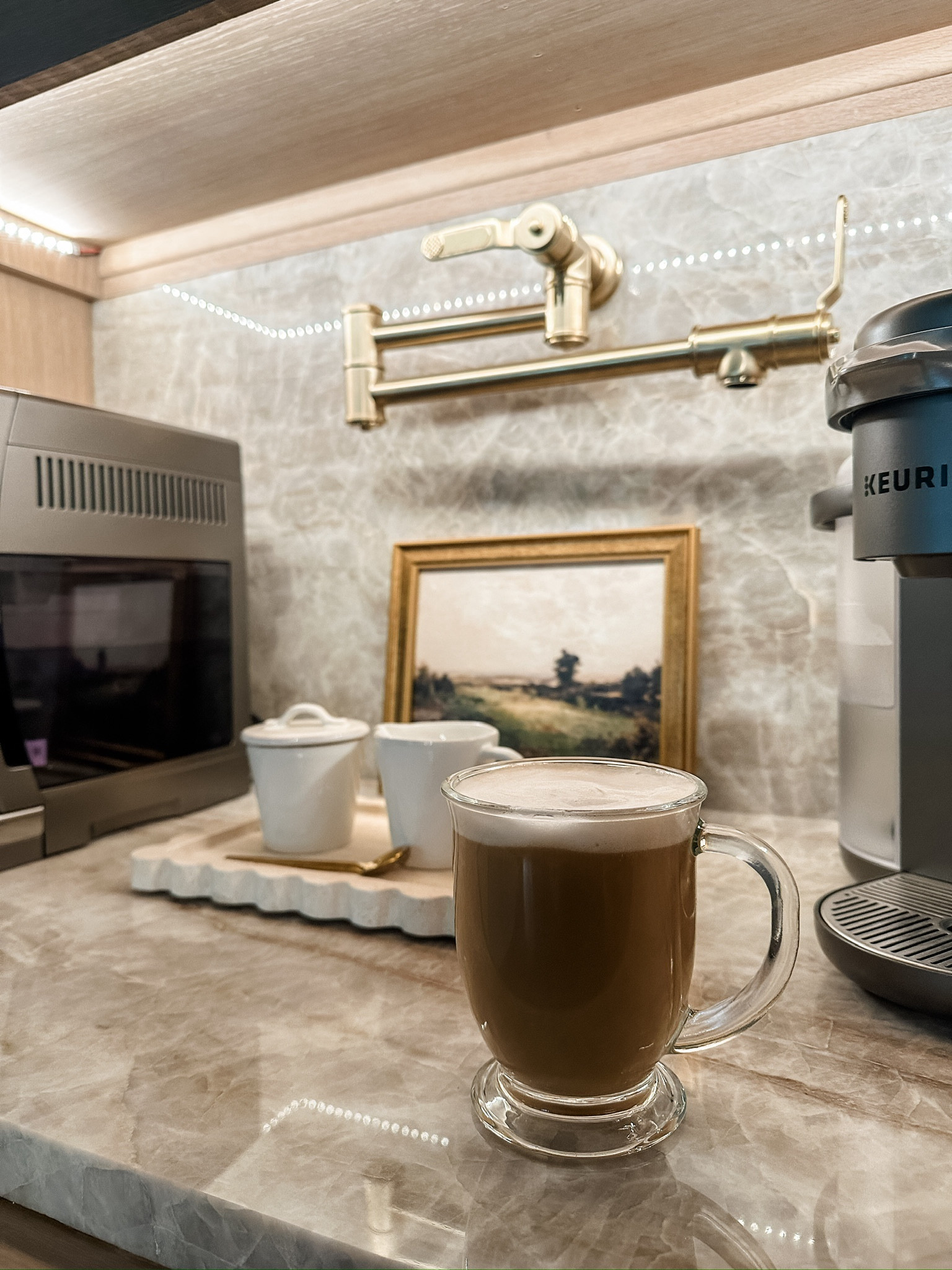 The perfect setup for making morning coffee! 



Loverly grey, home decor, home finds, kitchen finds 

#LTKSeasonal #LTKHome