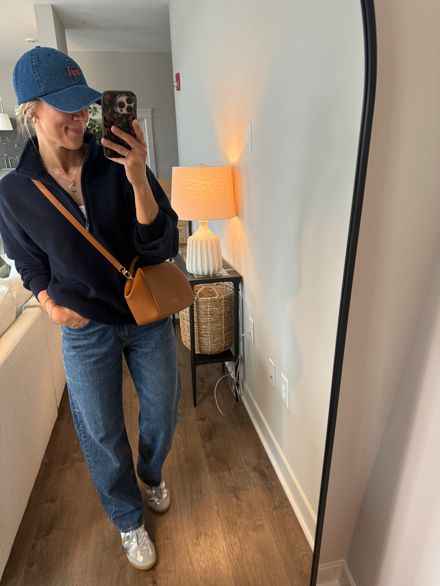 Wearing small tank, small sweatshirt, 25/regular jeans, sneakers tts 

#LTKStyleTip #LTKOver40 #LTKFindsUnder100