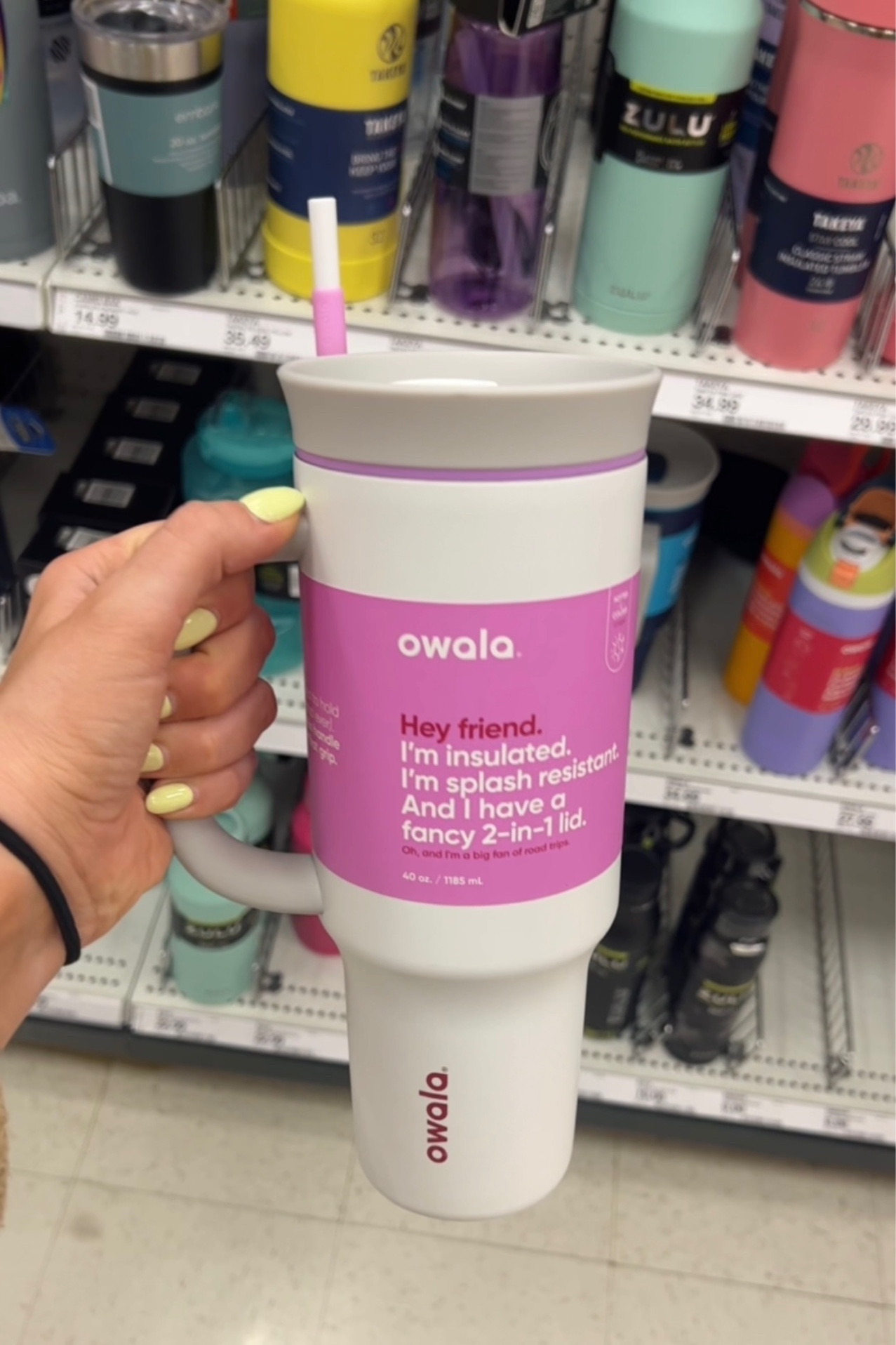 If you love the Stanley tumbler but not the price this owala is a little cheaper and is the same size! 

Gift ideas for her 
Easter gift idea 


#LTKunder50 #LTKsalealert #LTKGiftGuide