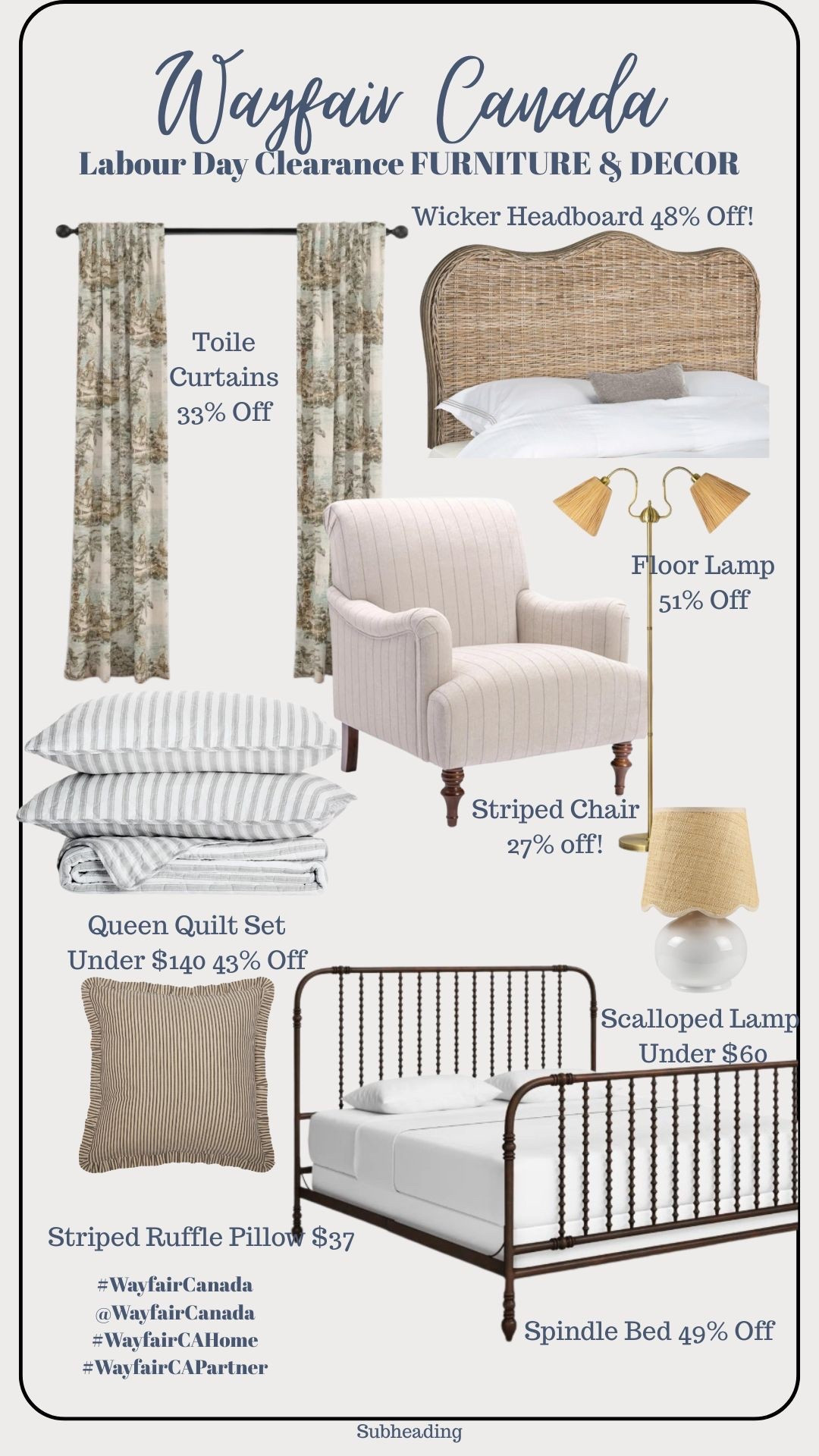 My furniture and decor sale picks from the Wayfair Canada Labour Day Clearance, on now until September 2, with up to 70% off and fast shipping!

 #LTKCanada #LTKcasa #ltkhome #ltksalealert #WayfairCAPartner #WayfairCAHome @WayfairCanada
#LTKHome






#LTKSaleAlert #LTKHome