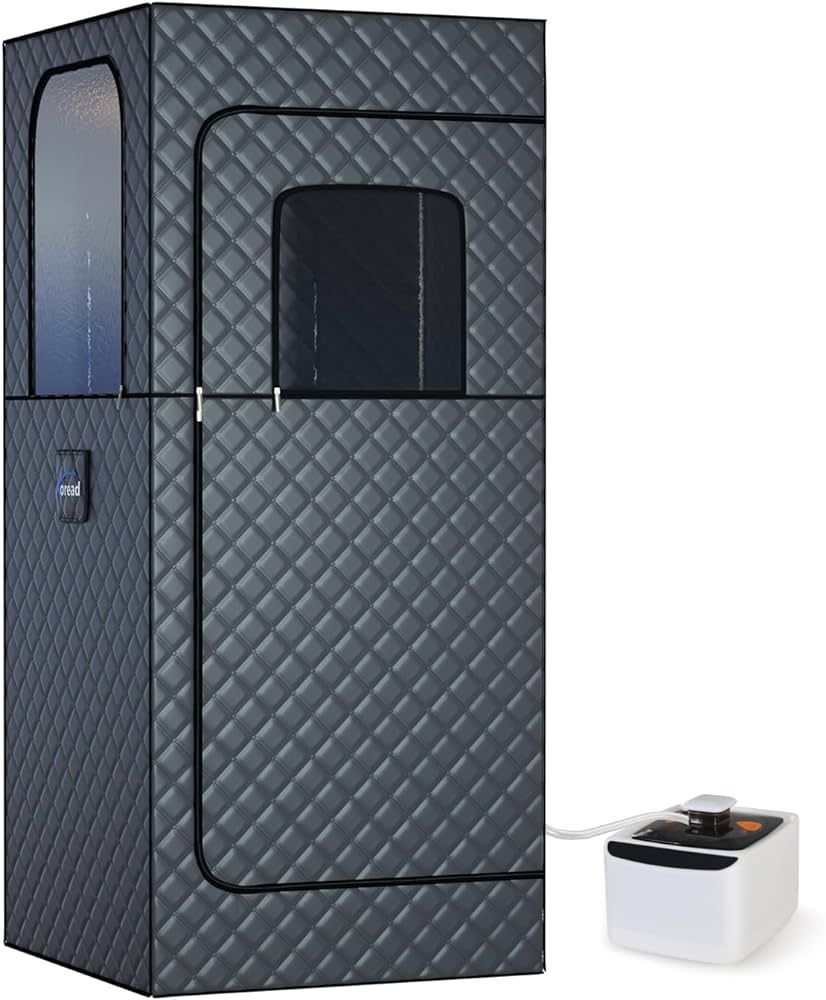 TOREAD Full Size Sauna, Portable Steam Saunas Tent Fold-able with 2.6L 1000W Steam Generator Remo... | Amazon (US)