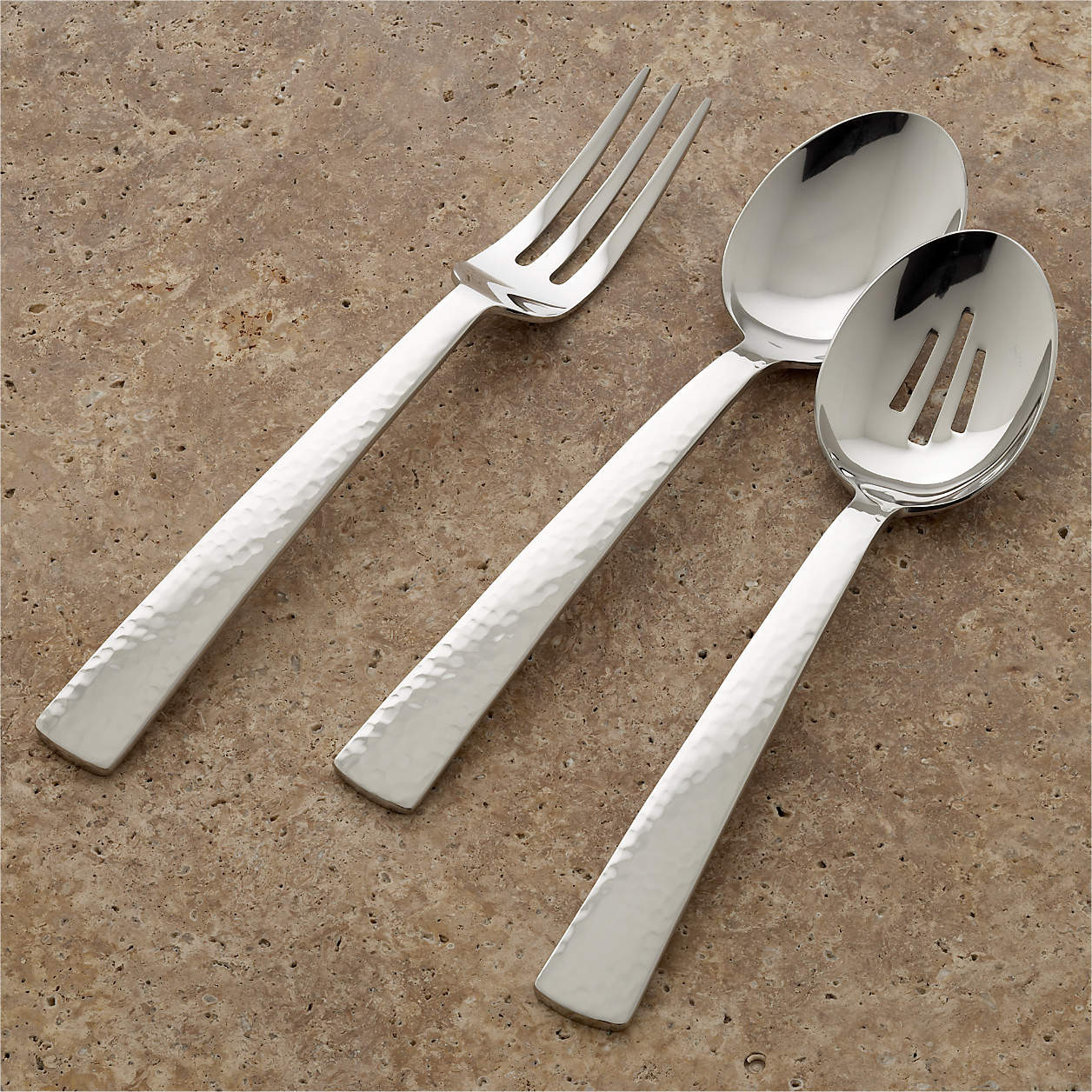 Mesa 3-Piece Serving Set | Crate & Barrel