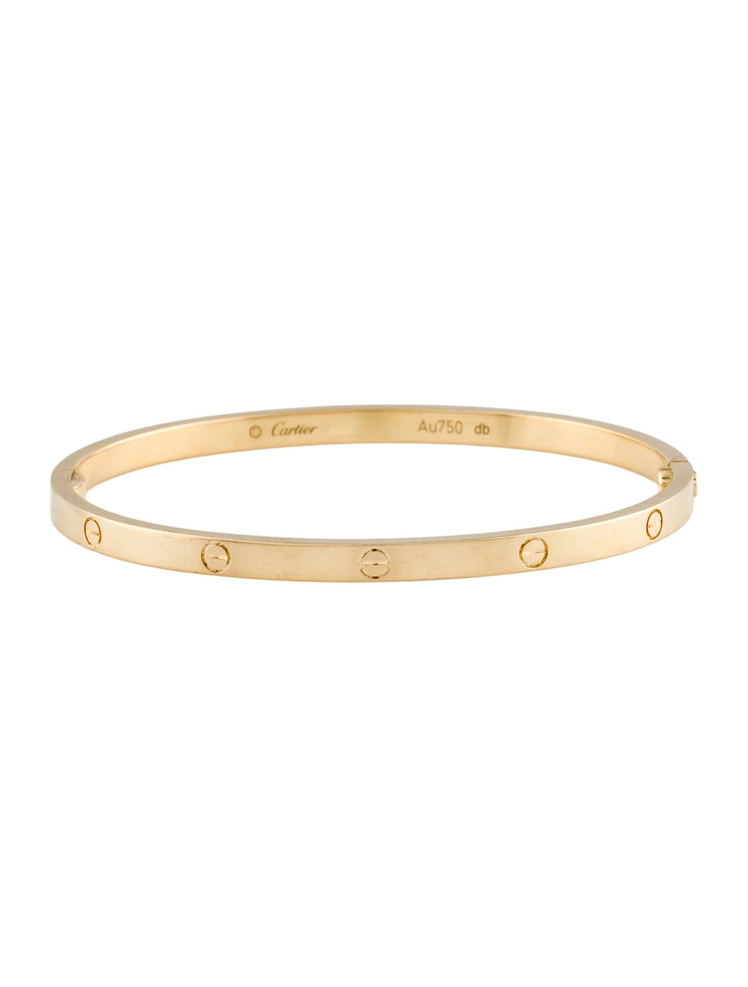 Cartier LOVE Bracelet, Small Model - Bangle, Bracelets - CRT147881 | The RealReal | The RealReal