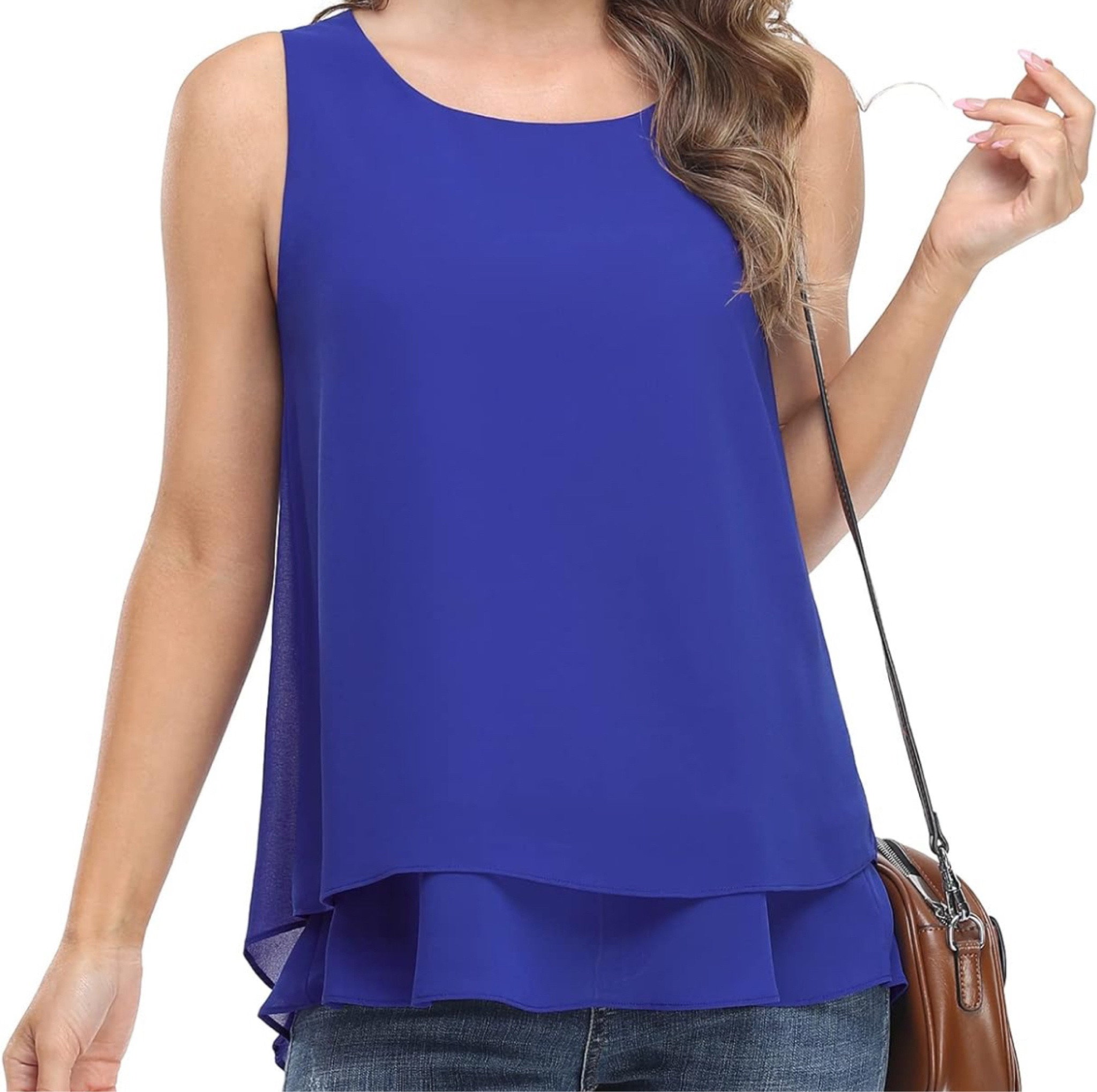 My favorite tank tops! I always get so many compliments when I wear them. Available in different colors and size range. Highly recommend! Light  it not see through. True to size. I wear an 8/10 and order a medium. 

#summer #tanktop #amazon #women

#LTKsalealert #LTKmidsize #LTKfindsunder50