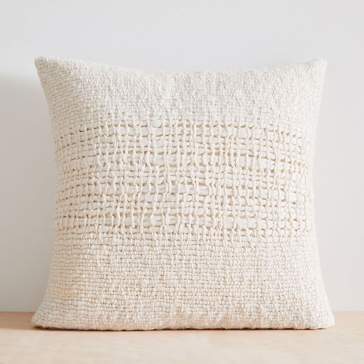 Cozy Weave Pillow Cover | West Elm (US)