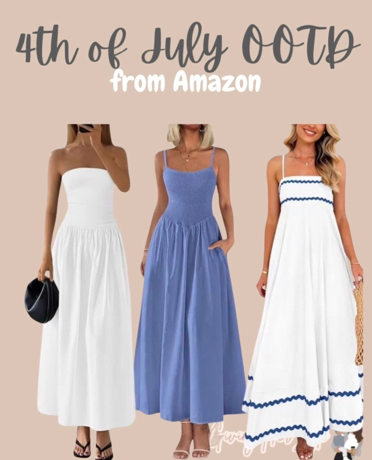 4th of July outfit ideas from Amazon prime 

4th of July, Fourth of July, USA, patriotic outfits, pool party, amazon fashion, amazon outfit idea, red white and blue, white shorts, graphic tshirt, travel, summer ootd

#LTKBump #LTKTravel #LTKSeasonal