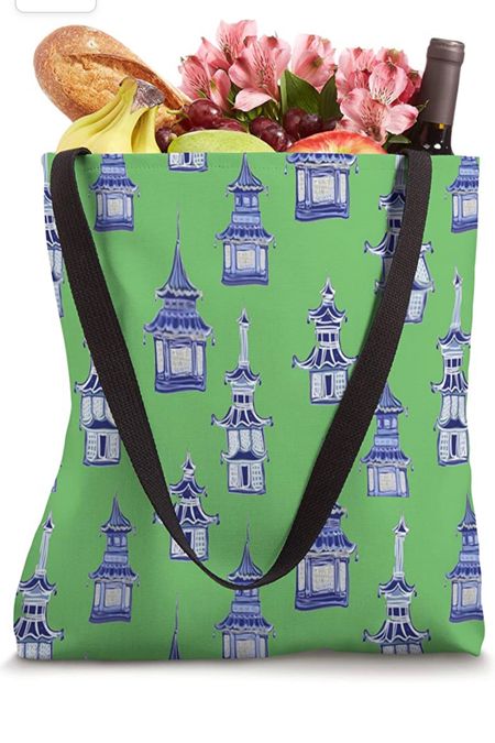 Reusable grocery bag, tote bag, chinoiserie home decor, chinoiserie gifts, blue & white home, grandmillennial decor, grandmillennial gifts 

#LTKunder100 #LTKunder50 #LTKitbag