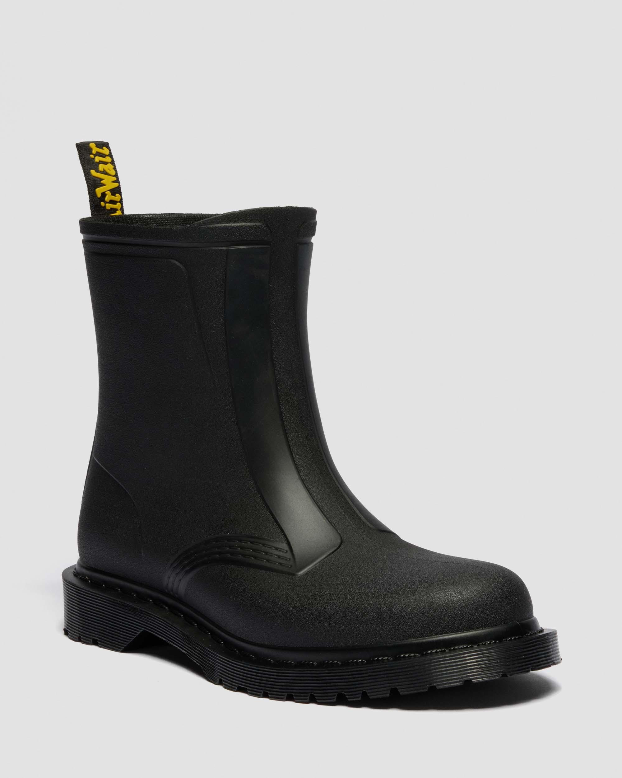 1460 Rain Waterproof Boots in Black Pvc | Dr. Martens | Dr. Martens
