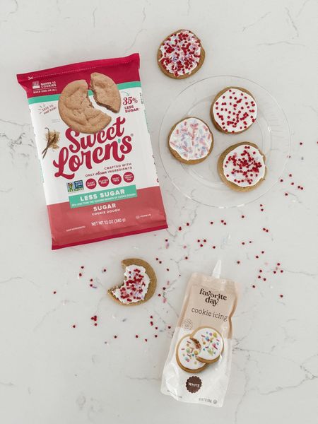 The easiest way to “bake” cookies with an #LTKtoddler — buy [less unhealthy] break’n’bake cookies by Sweet Loren’s and then decorate with Favorite Day icing and seasonal sprinkles! 🍪🧁 Such a fun way to be #ValentinesDay festive with littles. 🩷

#LTKkids #LTKSeasonal