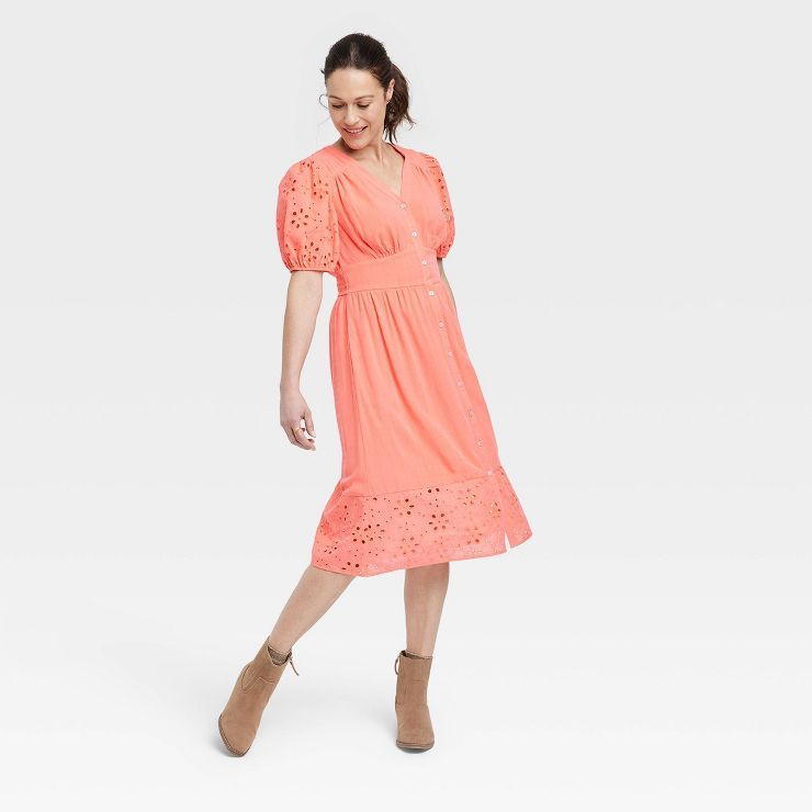 Women's Short Sleeve A-Line Dress - Knox Rose™ | Target