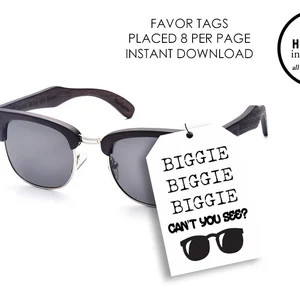 Notorious Big Favor Tags Sunglasses Biggie Biggie Can't | Etsy Canada | Etsy (CAD)