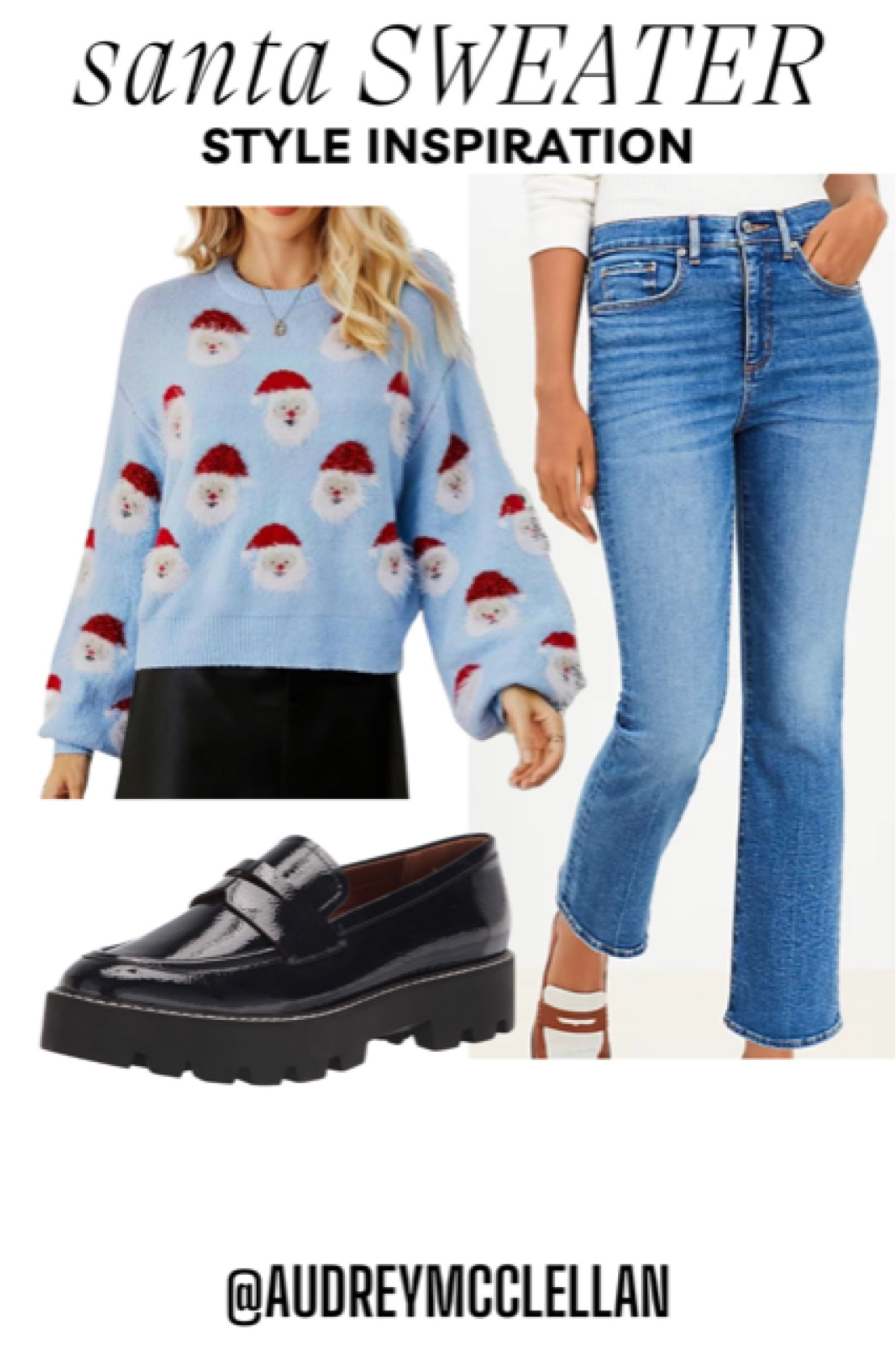 Easy lunch date Santa outfit ❤️🎅

#LTKfindsunder50 #LTKHoliday