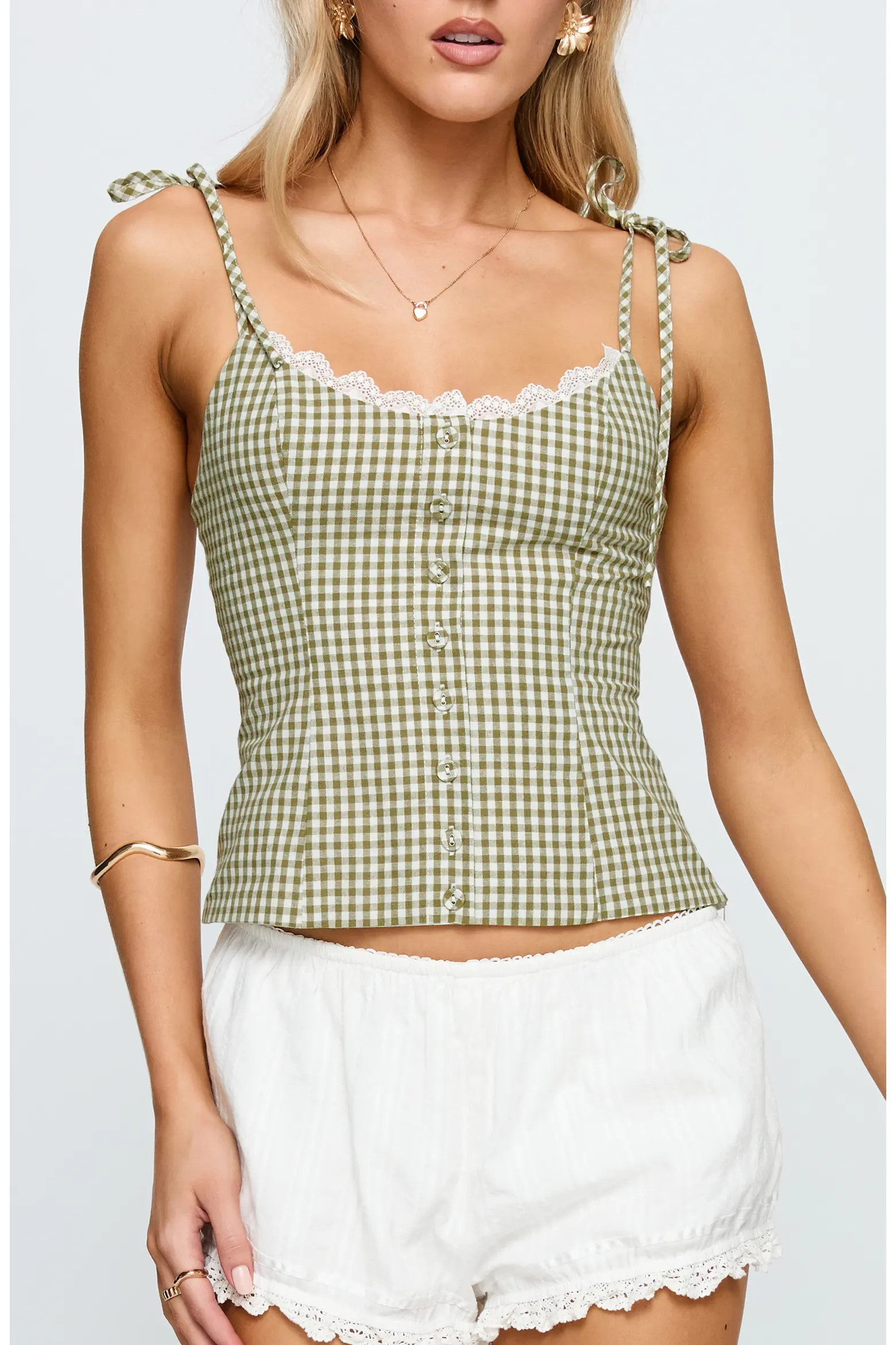 Dalanie Gingham Camisole (Women) | Nordstrom | Nordstrom