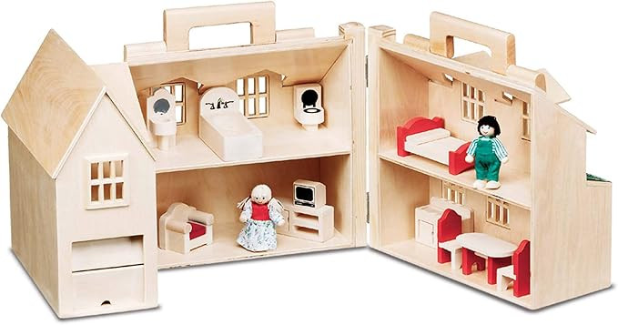 Melissa & Doug Fold & Go Dollhouse | Amazon (US)